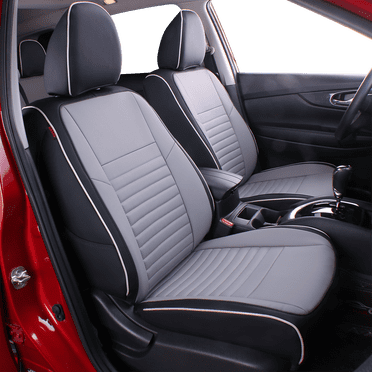 COVER-MASTER Leather-Like Custom Seat Covers For Nissan Rogue 2014-2018 – 13 Colors