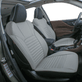 thumbnail image 1 of EKR Custom Fit Tucson Car Seat Covers for Hyundai Tucson 2016 2017 2018 Value, SEL, Limited, SE, ECO, Sport, SEL, Value - Full Set Leatherette Auto Seat Covers(Black with Gray), 1 of 7