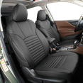 thumbnail image 1 of EKR Custom Fit Tucson Car Seat Covers for Hyundai Tucson 2022 2023 SE, SEL, Limited, N Line. 2024 SE, SEL, Limited, XRT -Breathable Leather Auto Seat Covers(Full Set,Black), 1 of 6