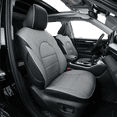 thumbnail image 1 of EKR Custom Fit Highlander Car Seat Covers for Toyota Highlander 2014-2019 Three Rows,Second Row 40/60 Split,8 Seat,Full Set Faux Leathere Car Seat Protectors for Trucks(Gray), 1 of 9