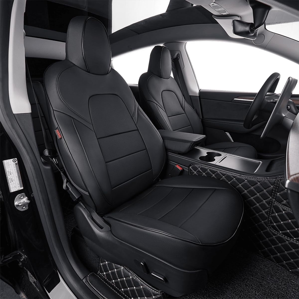 EKR Custom-fit Model Y Seat Covers for Tesla Model Y 2026 Long Range ...