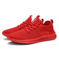 thumbnail image 1 of EKRBXA Knit No-Tie Sneakers, Lightweight Breathable Mesh Walking Shoes, Non-Slip Comfort Casual Athletic Shoes for Gym & Everyday Wear, 1 of 5