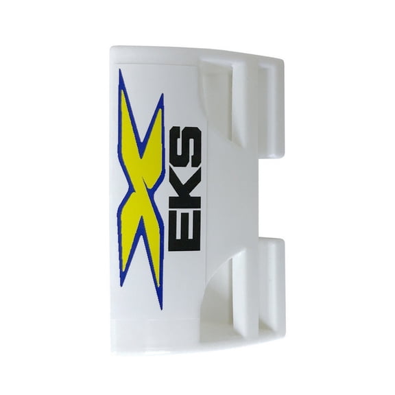 EKS EZ Tear Off Strap Ramp White
