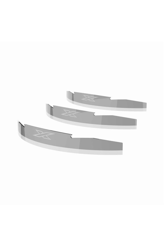 EKS Lucid Goggle Replacement Zip-Off Visor 3pk Gray