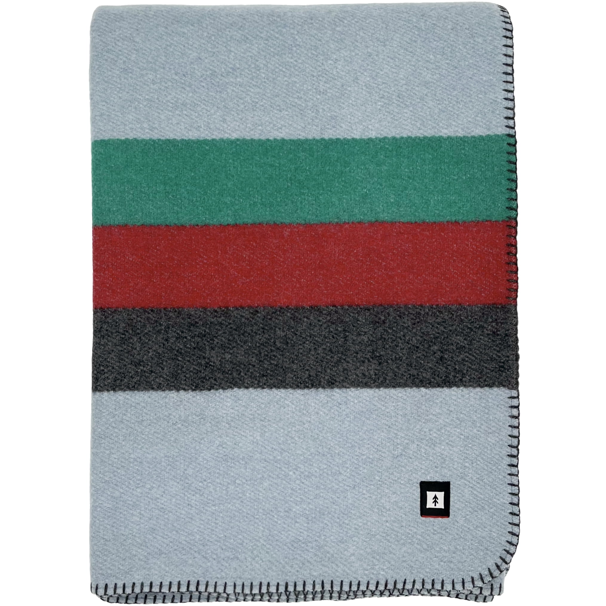 EKTOS 100% Woolen Blankets, 66 x 90, Pure Wool Blankets, Warm Camping  Blanket (Blue Grass Striped, Twin Size) - Walmart.com