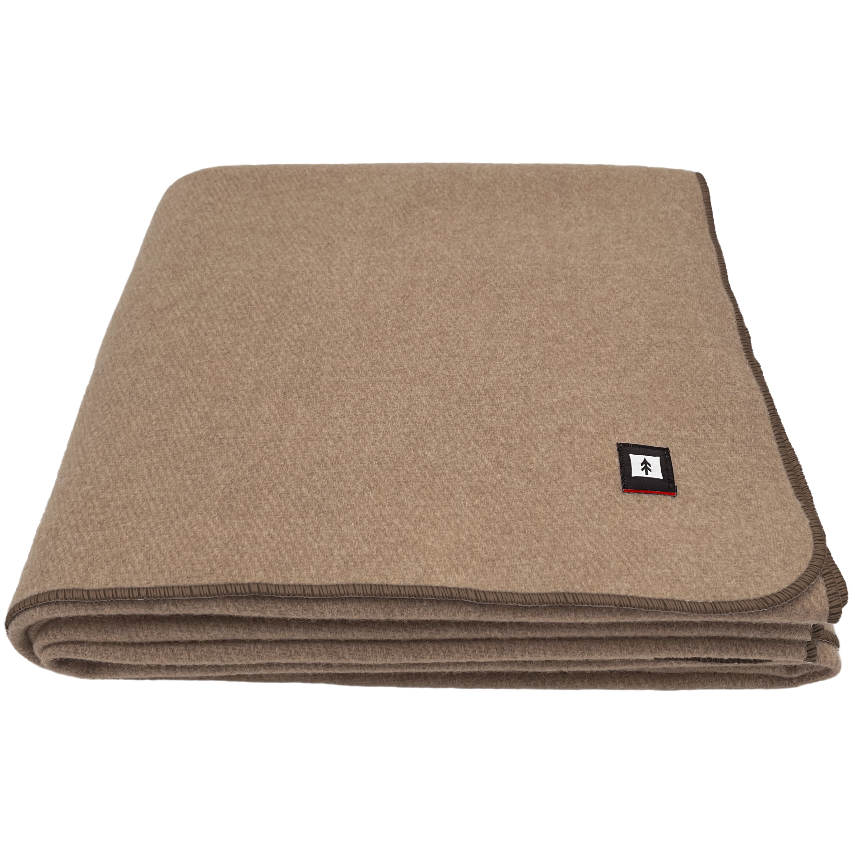 EKTOS 90 Wool Blankets, 90" x 66", Warm Wool Blanket for Camping