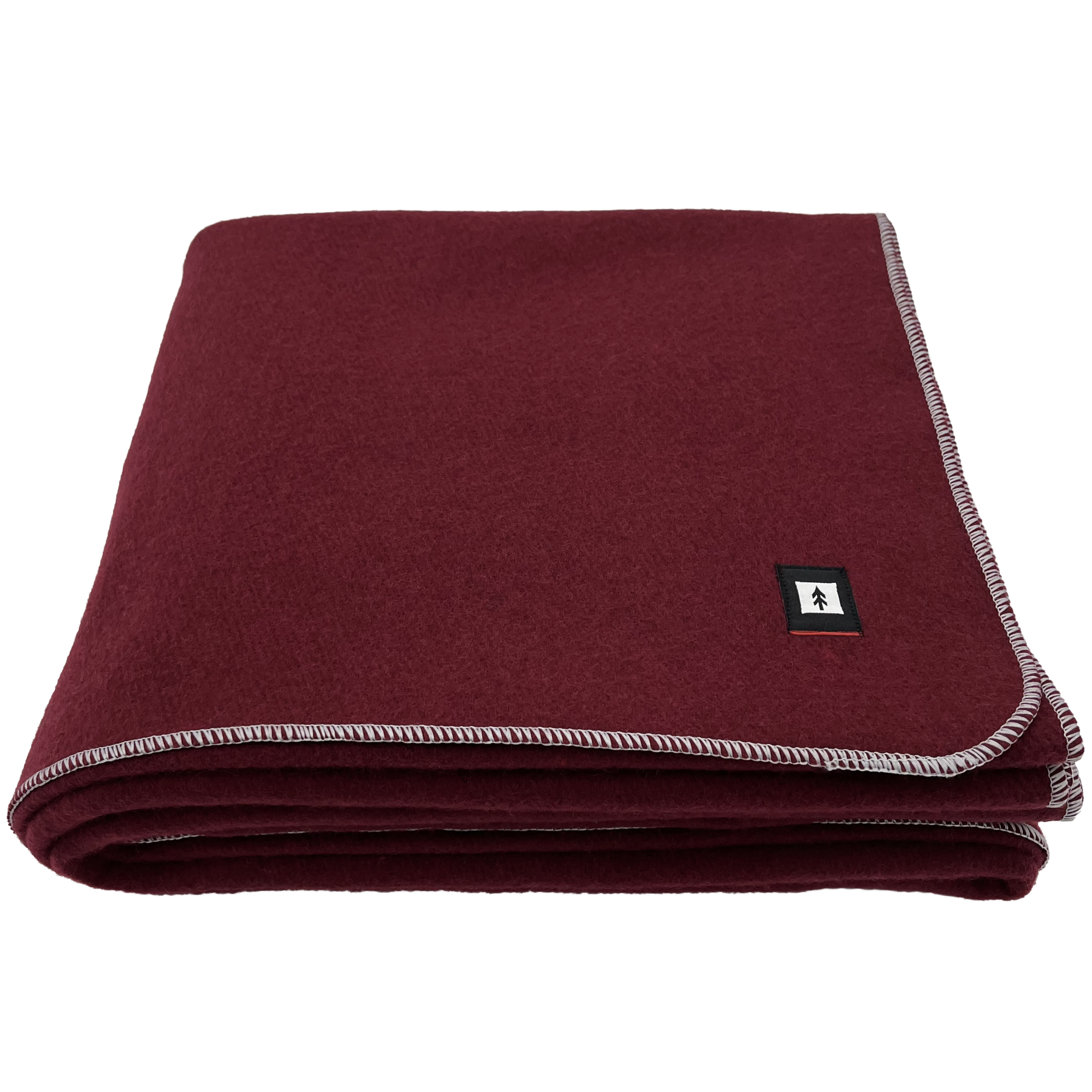 EKTOS 90 Wool Blankets, 90" x 66", Warm Wool Blanket for Camping