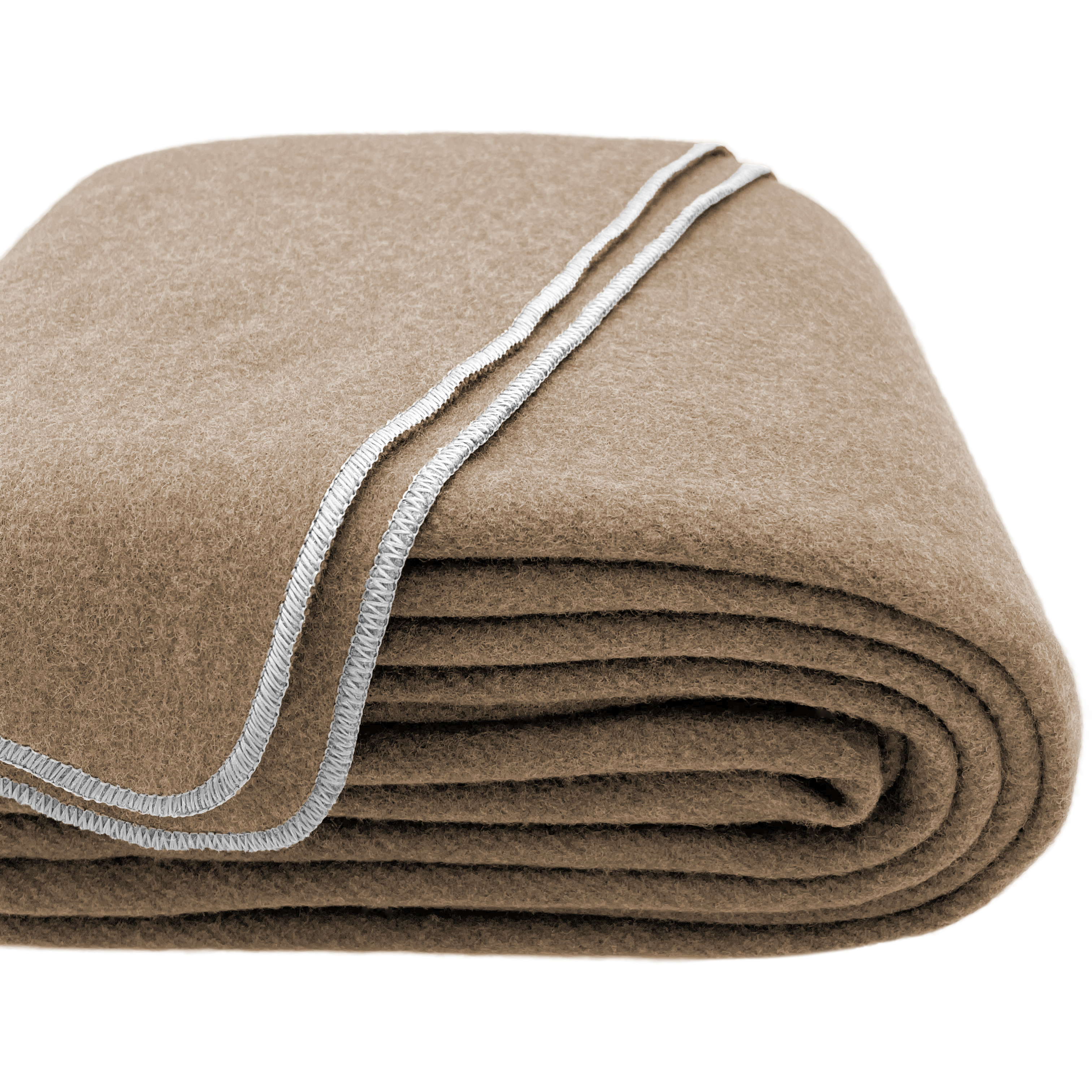 EKTOS King Size Wool Blanket, 90" x 108", Extra Large Wool Blanket for