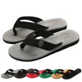 thumbnail image 1 of EKVAHL Men’s Flip-Flops Sandals with Arch Support, Lightweight EVA Slides for Beach Gym Pool, Non-Slip Rubber Sole, 1 of 6