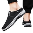 thumbnail image 1 of EKVAHL Men's Slip On Backless Mule Walking Shoes, Arch Support Lightweight Breathable Sneakers, Non-Slip Cushioned Outdoor Slide Shoes, 1 of 4