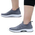 thumbnail image 1 of EKVAHL Men's Slip on Walking Shoes Light Breathable Non Slip Running Shoes Arch Support Casual Fashion Sneakers Mesh Workout Sports, 1 of 4