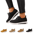 thumbnail image 1 of EKVAHL Orthopedic Dress Shoes for Women Lace Up Platform Casual Shoes, Soft Upper Comfort Walking Sneakers, Lightweight Non Slip Wedge Sole Daily Oxford Shoes, 1 of 6