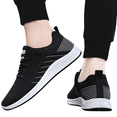 thumbnail image 1 of EKVAHL Orthopedic Shoes For Men Lace-up Running Shoes Breathable Outdoor Jogging Walking Sneakers Soft Soles Light-Weight Mesh Athletic Slip on Trainers, 1 of 6