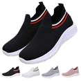 EKVAHL Orthopedic Shoes for Women Arch Support Non Slip Slip on Running ...