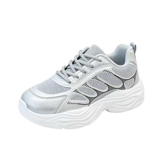 EKVAHL Orthopedic Sneakers for Women, Breathable Mesh Upper Wide With Shoes, Arch Support Lightweight Athletic Walking Shoes White