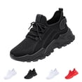 thumbnail image 1 of EKVAHL Women's Walking Shoes - Lightweight Breathable Mesh Orthopedic Sneakers, Non-Slip Tennis Shoes for Gym, Travel, Office & Nurse Work Black, 1 of 8