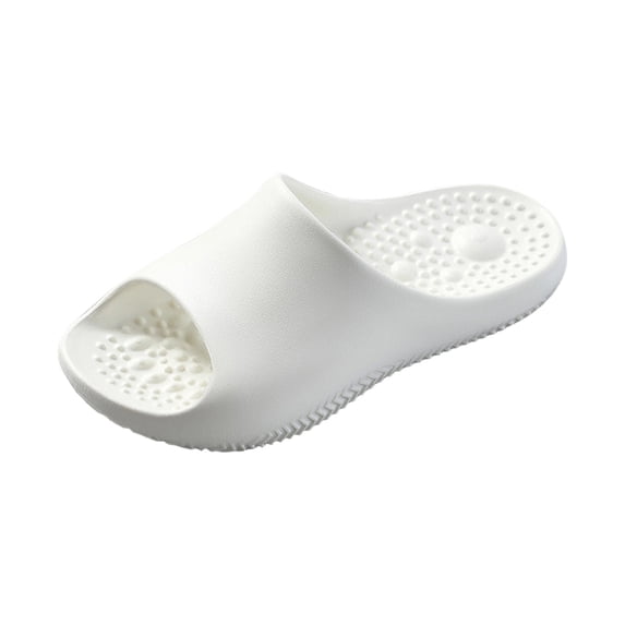 EKVAHL Womens Arch Support Acupressure Slippers Comfortable Non-Slip House Shoes for Foot Pain Relief with Soft Massage Sole