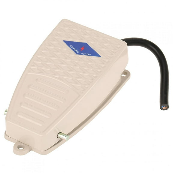 EKW-5A-B Model, Normally Open Design Aluminum Encased Momentary Foot Pedal Switch Bienvenido