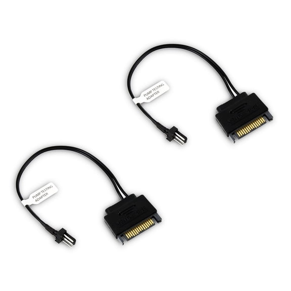 EKWB EK-Cable Pump Testing Adapter, 2-pack