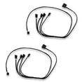 thumbnail image 1 of EKWB EK-Cable Splitter 4-Fan PWM Extended, 2-Pack, 1 of 3