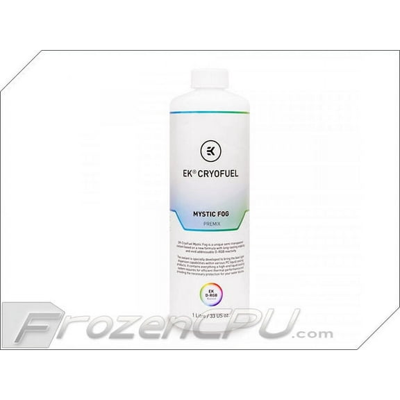 EKWB EK-CryoFuel Mystic Fog Premix, 1000ml, PC Liquid Coolant, Water Coolant