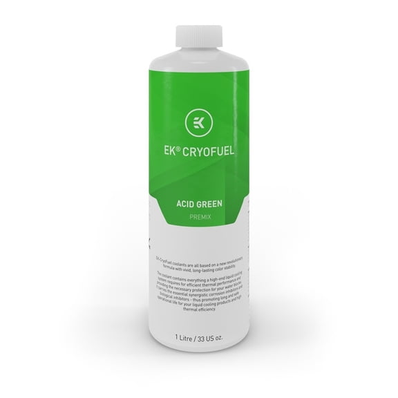 EKWB EK-CryoFuel Premix PC Coolant, 1000mL, Acid Green