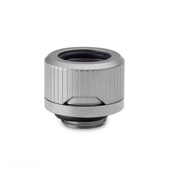 EKWB EK-Quantum Torque HDC-14 Compression Fitting for EKWB Rigid Tubing, 14mm OD, Satin Titanium