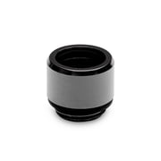 EKWB EK-Quantum Torque Micro HDP 12 Push-In Fitting for EKWB Rigid Tubing, 12mm OD, Black Nickel, 4-pack