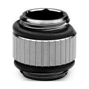EKWB EK-Quantum Torque Micro Male to Male Extender Fitting, 7mm, Black Nickel