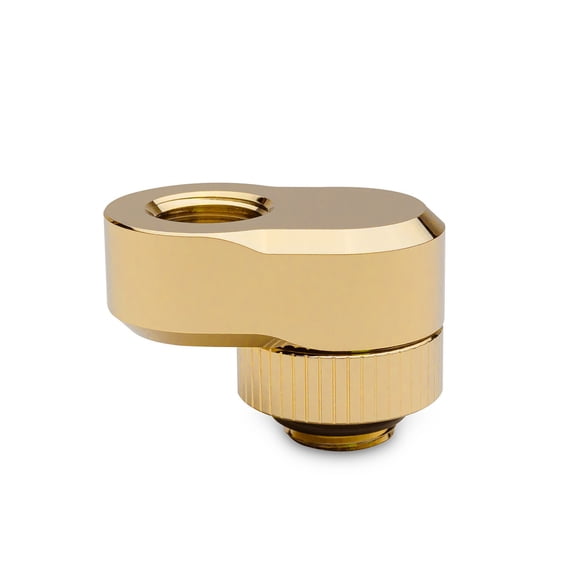 EKWB EK-Quantum Torque Rotary Offset Adapter Fitting, 14mm, Gold