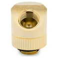thumbnail image 1 of EKWB EK-Torque 45 Degree Angled Rotary Fitting, Gold, 1 of 3