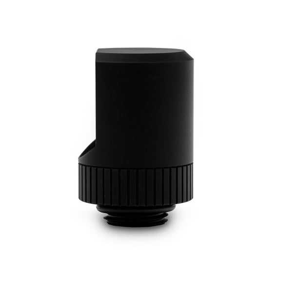 EKWB EK-Torque 90 Degree Angled Rotary Fitting, Black, 2-pack