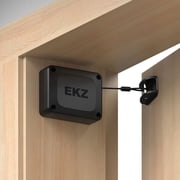 EKZ Retractable Automatic Door Closer   Fits Sliding Glass, Screen, Single & Double Doors   Strong 3.3 lb Spring Tension, Punch-Free Easy Install for Entry, Bathroom, Bedroom, Study 1 Pack