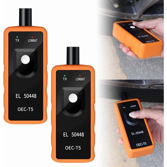 EL-50448 TPMS Relearn Tool for GM Tire Sensor, 2026 New Tire Pressure Monitor Sensor Activation Reset Tool, Auto TPMS Programming Tool for GM Series Vehicle (2pcs)