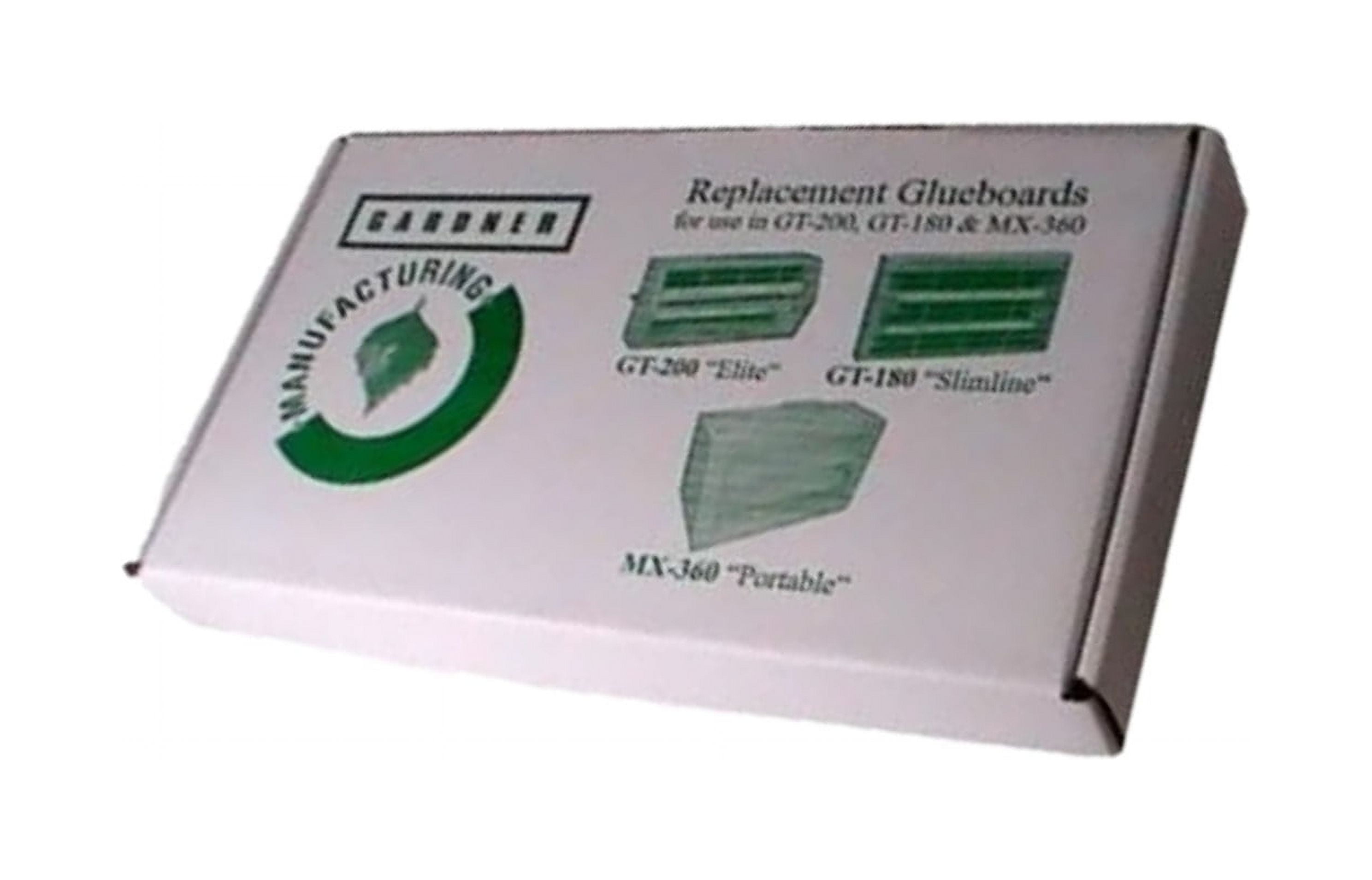 EL-62 Glue boards - Traps Flies, Moths, & Other Flying Insects - 5 packs (50 Boards) by Gardner
