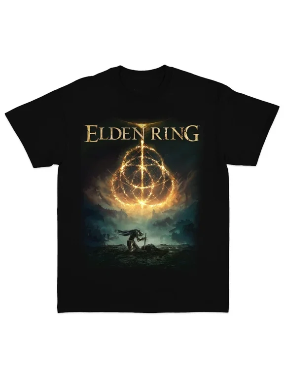 EL.DEN RING X.box Game Fan Graphic Tee Gaming Lover Bootleg Shirt S-5XL