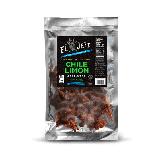 EL Jefe Chile Limon Beef Jerky, 7 oz