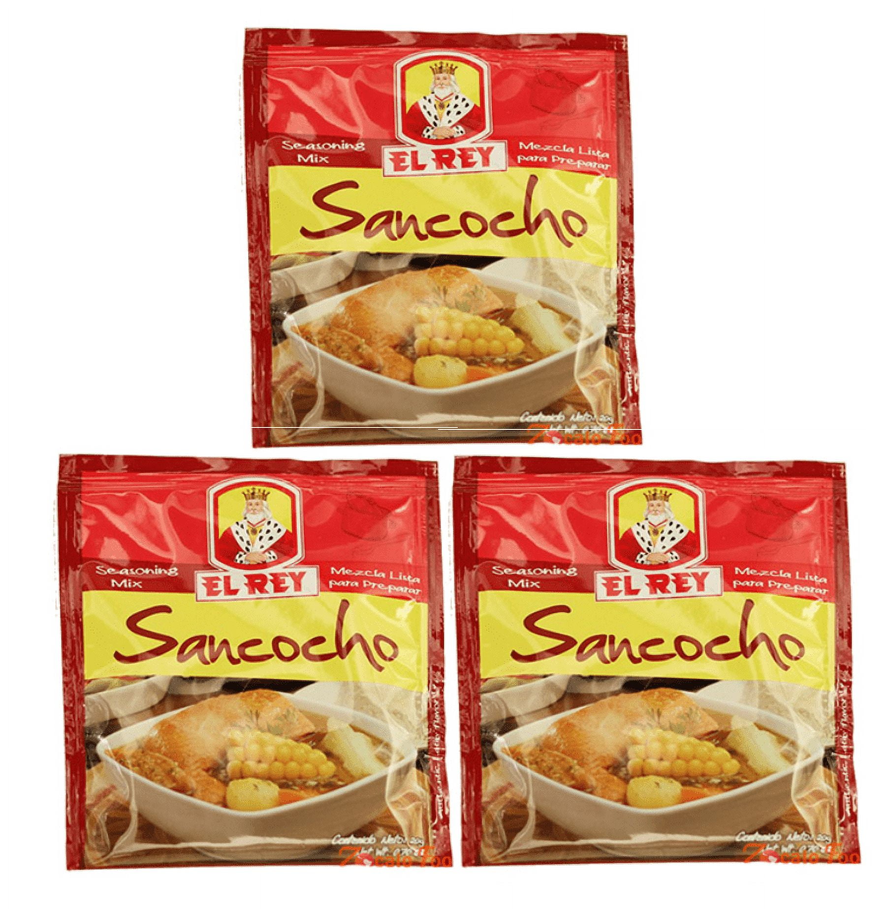 EL REY Sancocho 20 gr. z- Seasoning Mix 0.70 o. - 3 Pack. - Walmart.com