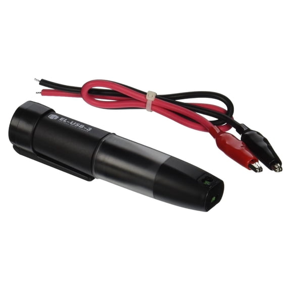 EL-USB-3 USB Voltage Data Logger, Process, 32,000+ readings, 1 year battery life Black