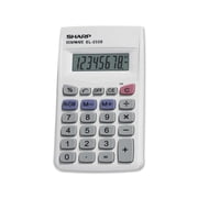Sharp Calculators EL-233SB Pocket Calculator, 8-Digit LCD