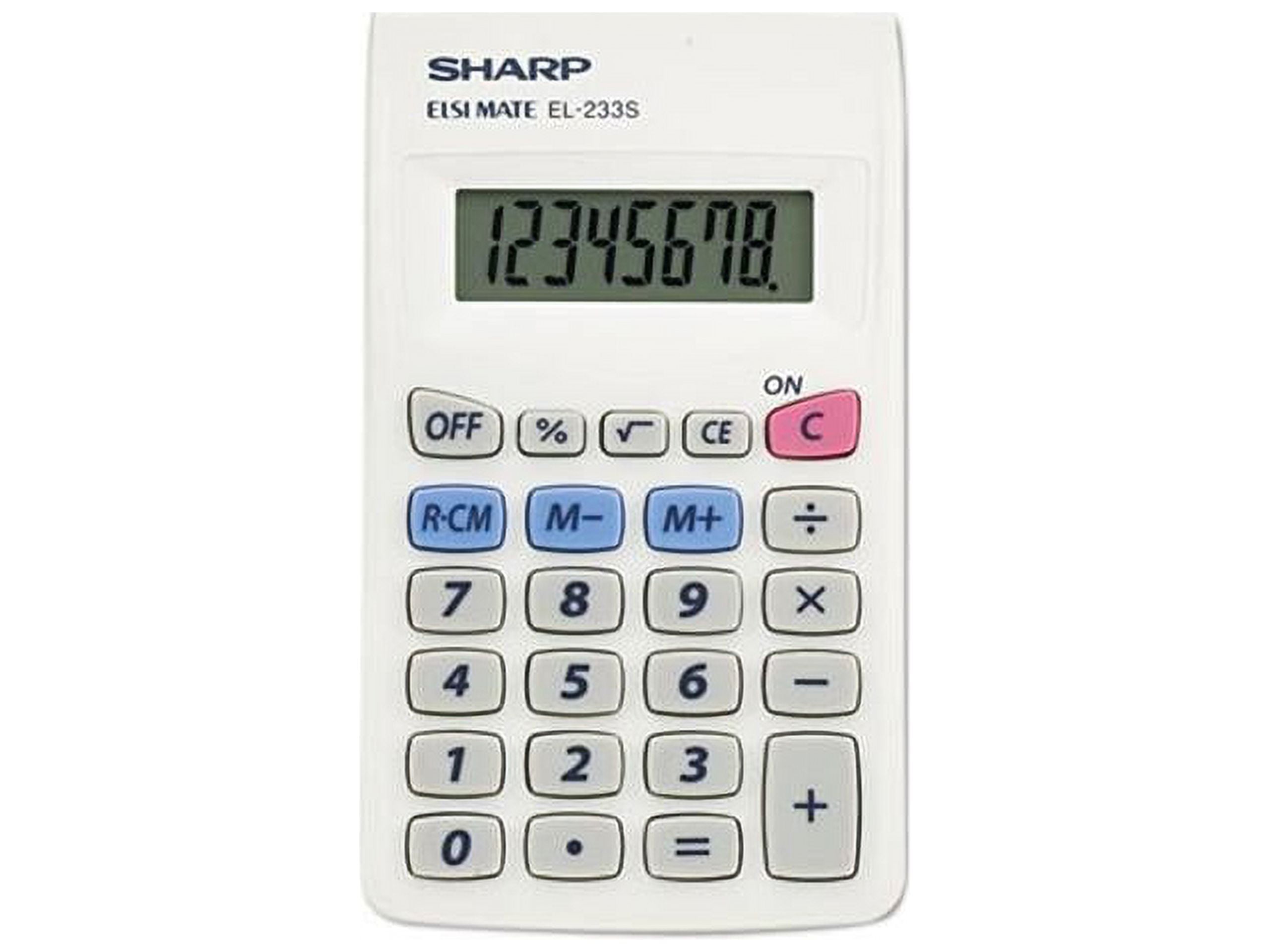 Amazon.com : Sharp EL233SB Standard Function Calculator