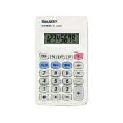 Sharp Calculators EL-233SB Pocket Calculator, 8-Digit LCD