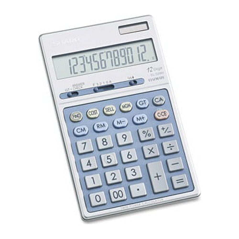 EL339HB Executive Portable Desktop/Handheld Calculator, 12-Digit LCD