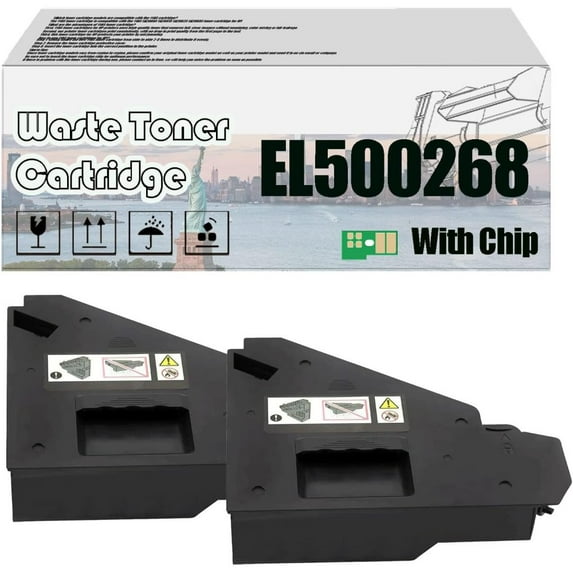 EL500268 Waste Toner Box, Compatible for Xerox C400 C405 6600 6605 6655 6655i CP405 CM405 415AP AP-V C3320 C2660 C2665 C3760 C3765 S3840 S3845 Printers