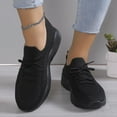 thumbnail image 1 of ELABCH Sneakers for Women, Plus Size Casual Mesh Breathable Lacing Thick Soled Shoes, Walk Running Sports Shoes, Slip On Walking Sneakers Non Slip, Women's Fashion Tennis Sneakers Lightweight, 1 of 5