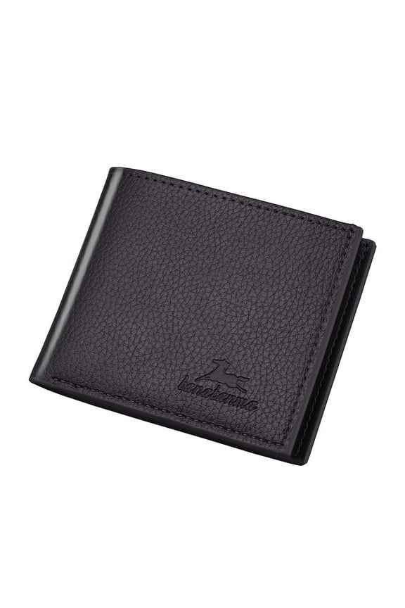 Wallets for Men Wallet Short Vertical Ultra-Thin Wallet Bank Card Card Package Small Purse Brown One Size