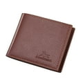 thumbnail image 1 of Kukoosong Wallets for Men Wallet Short Vertical Ultra-Thin Wallet Bank Card Card Package Small Purse Coffee One Size, 1 of 7