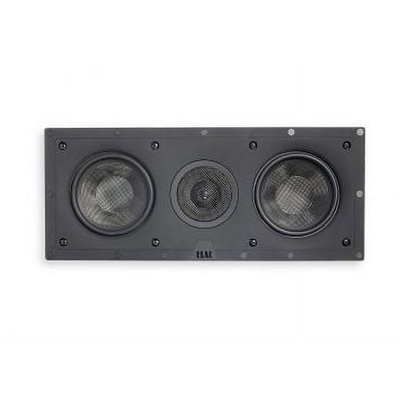 ELAC - Debut IW-DC51-W Custom in-Wall Center Channel Speaker (Ea), Black