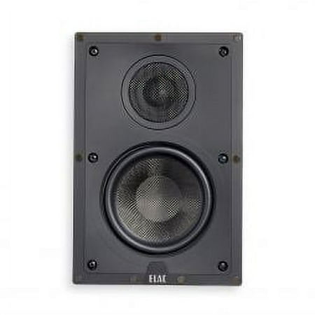 ELAC - Debut 6-1/2" 120-Watt Passive 2-Way In-Wall Speaker (Each) - White