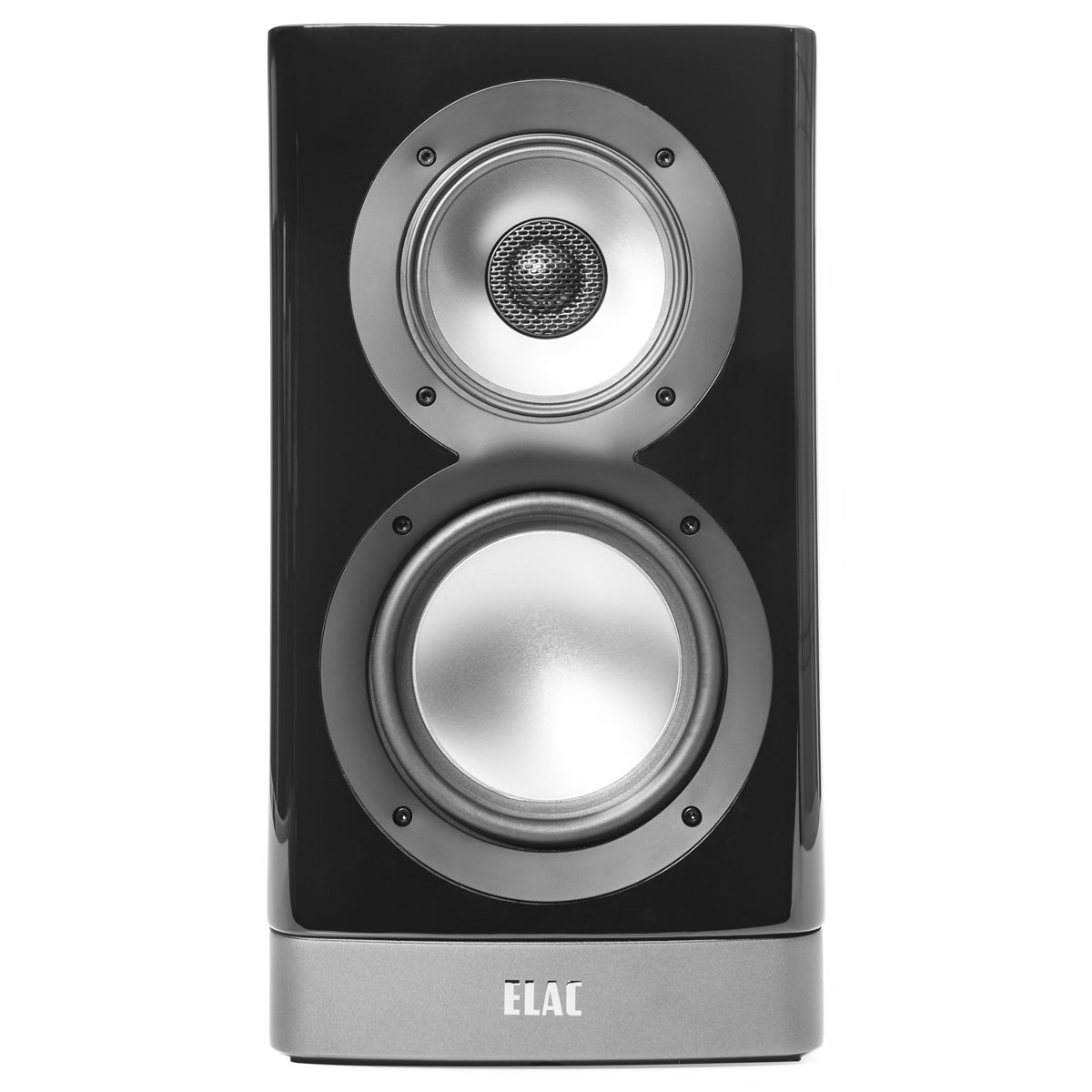 ELAC Navis Powered Bookshelf Speakers Gloss Black Pair